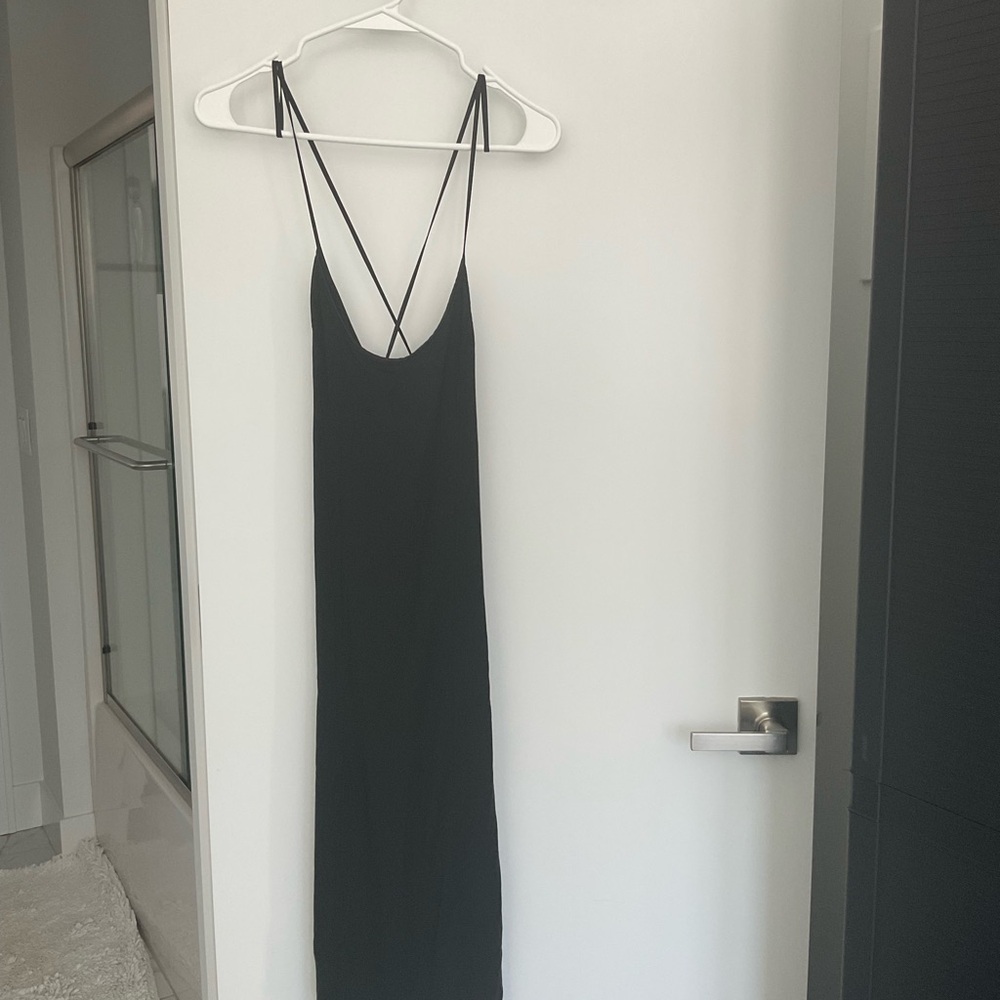Victoria's Secret Black Backless Dress